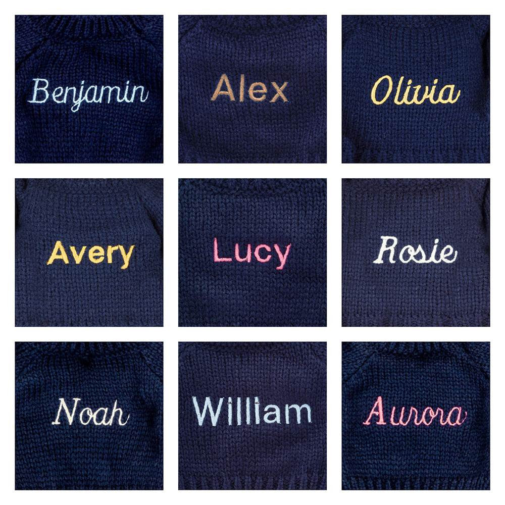 Bashful Luxe Bunny Willow With Personalized Navy Jumper - US 3895