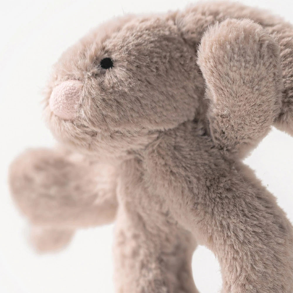 Bashful Bunny Ring Rattle - US 6524