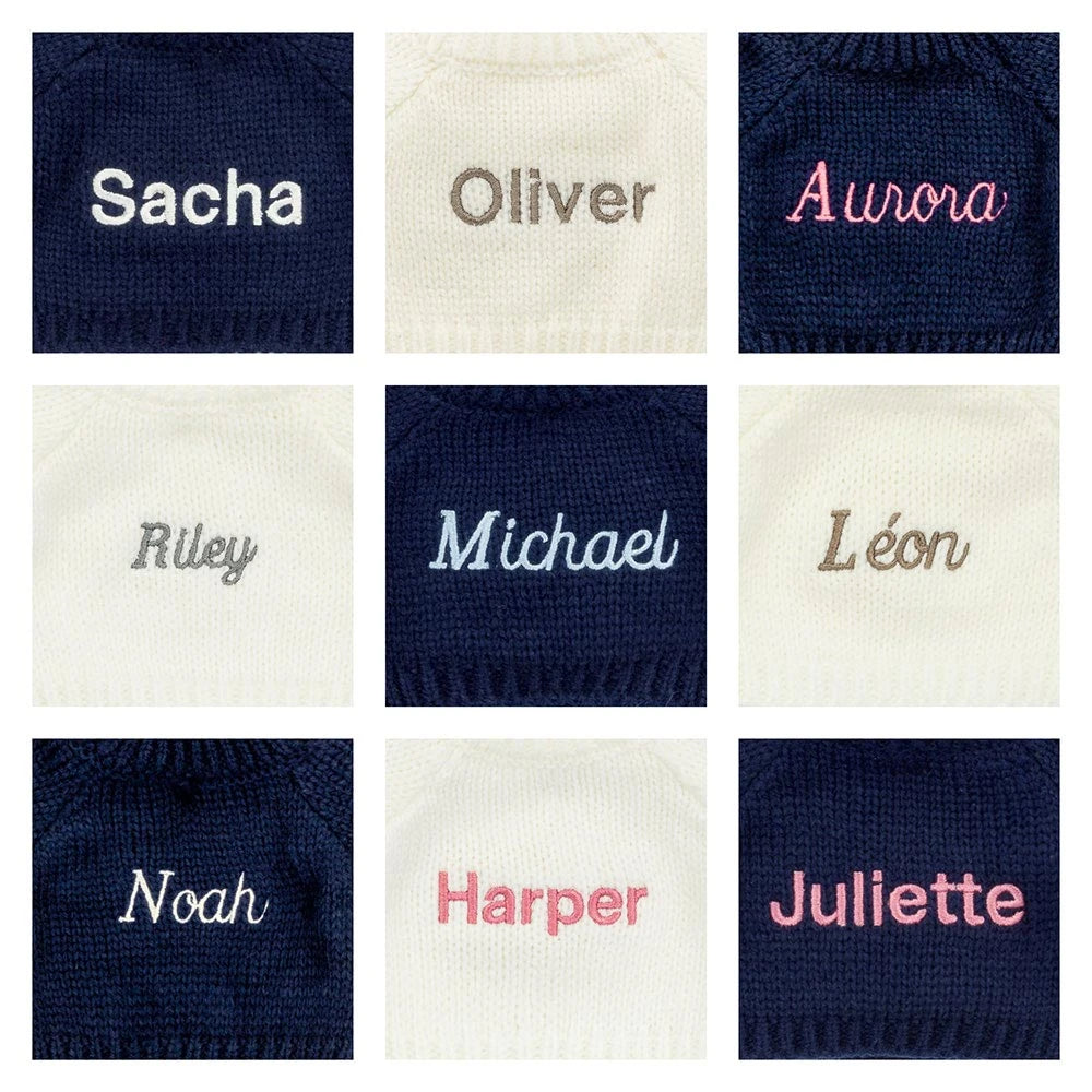 Bashful Luxe Elephant Thuddeus With Personalized Cream Jumper - US 0887