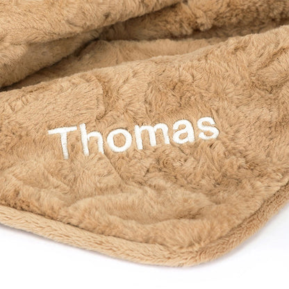 Personalized Bartholomew Bear Blankie - US 9432