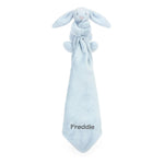 Personalized Bashful Blue Bunny Soother - US 7241